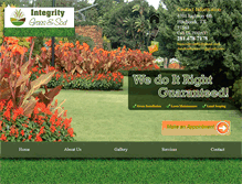 Tablet Screenshot of integritygrasstx.com